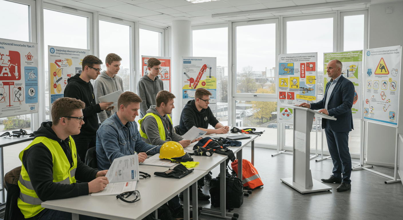 Balâ iş güvenliği kursu eğitim sınıfı - Ofis Akademi İSG uzmanlığı eğitimi Ankara Balâ