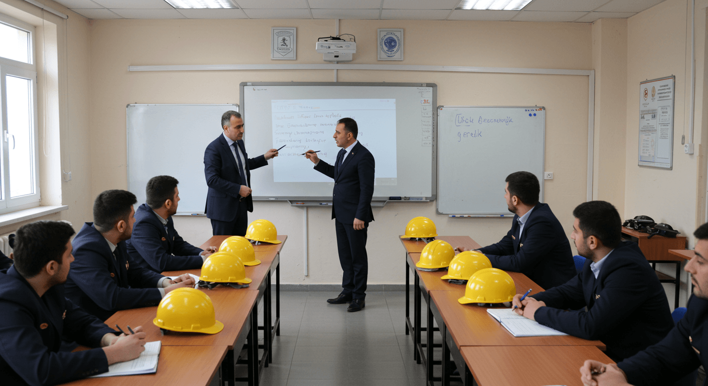 Beydağ iş güvenliği kursu eğitim sınıfı - kırsal enerji ve tarım sektörüne özel İSG uzmanlığı eğitimi İzmir Beydağ