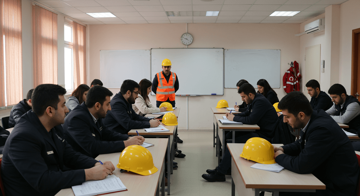 Çankaya iş güvenliği kursu eğitim sınıfı - Ofis Akademi İSG uzmanlığı eğitimi Ankara Çankaya