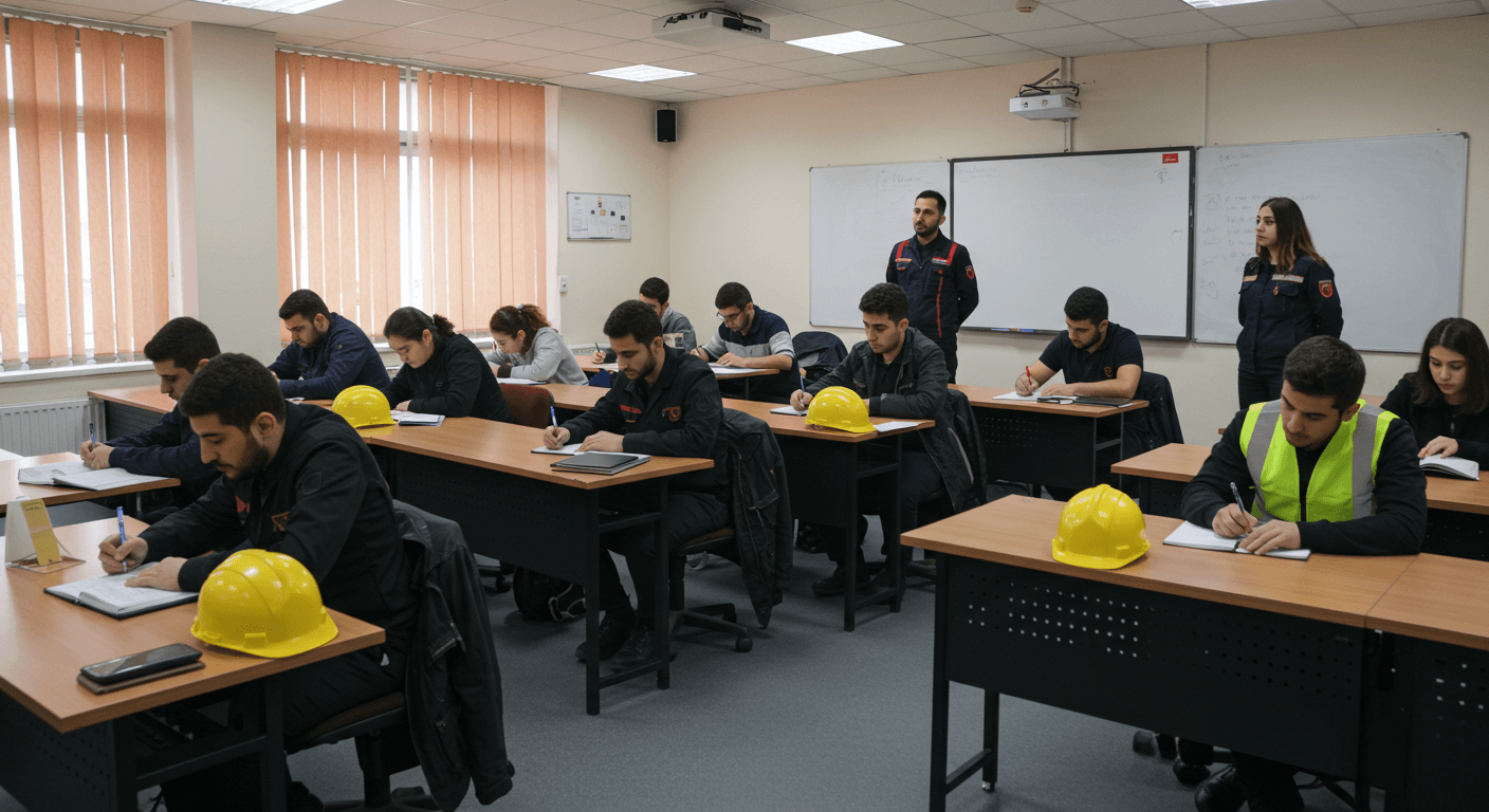 Esenyurt iş güvenliği kursu eğitim sınıfı - Ofis Akademi İSG uzmanlığı eğitimi İstanbul Esenyurt