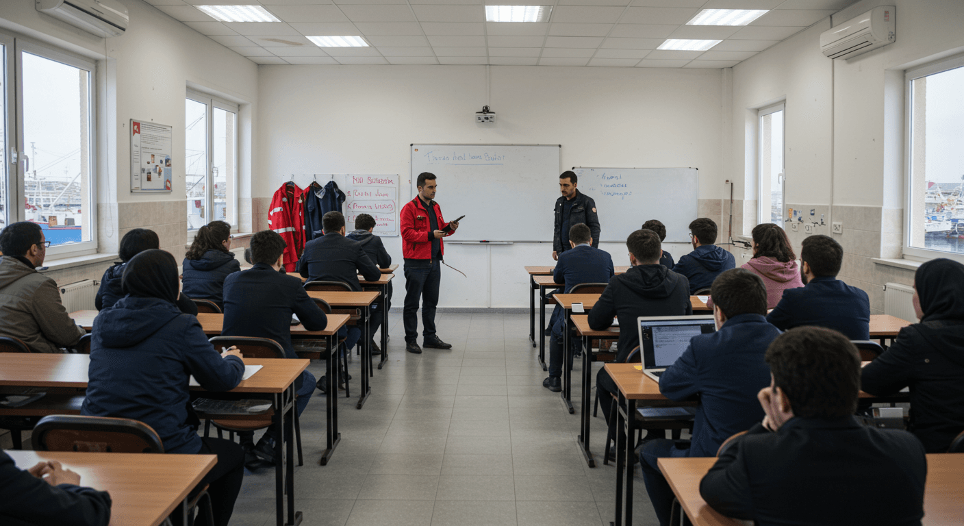 Finike iş güvenliği kursu eğitim ortamı - Antalya Finike İSG uzmanlık sertifika programı sınıf görüntüsü