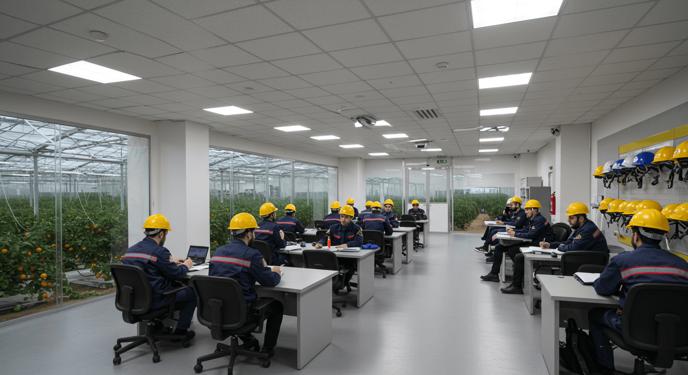 Kumluca iş güvenliği kursu eğitim ortamı - Antalya Kumluca İSG uzmanlık sertifika programı sınıf görüntüsü