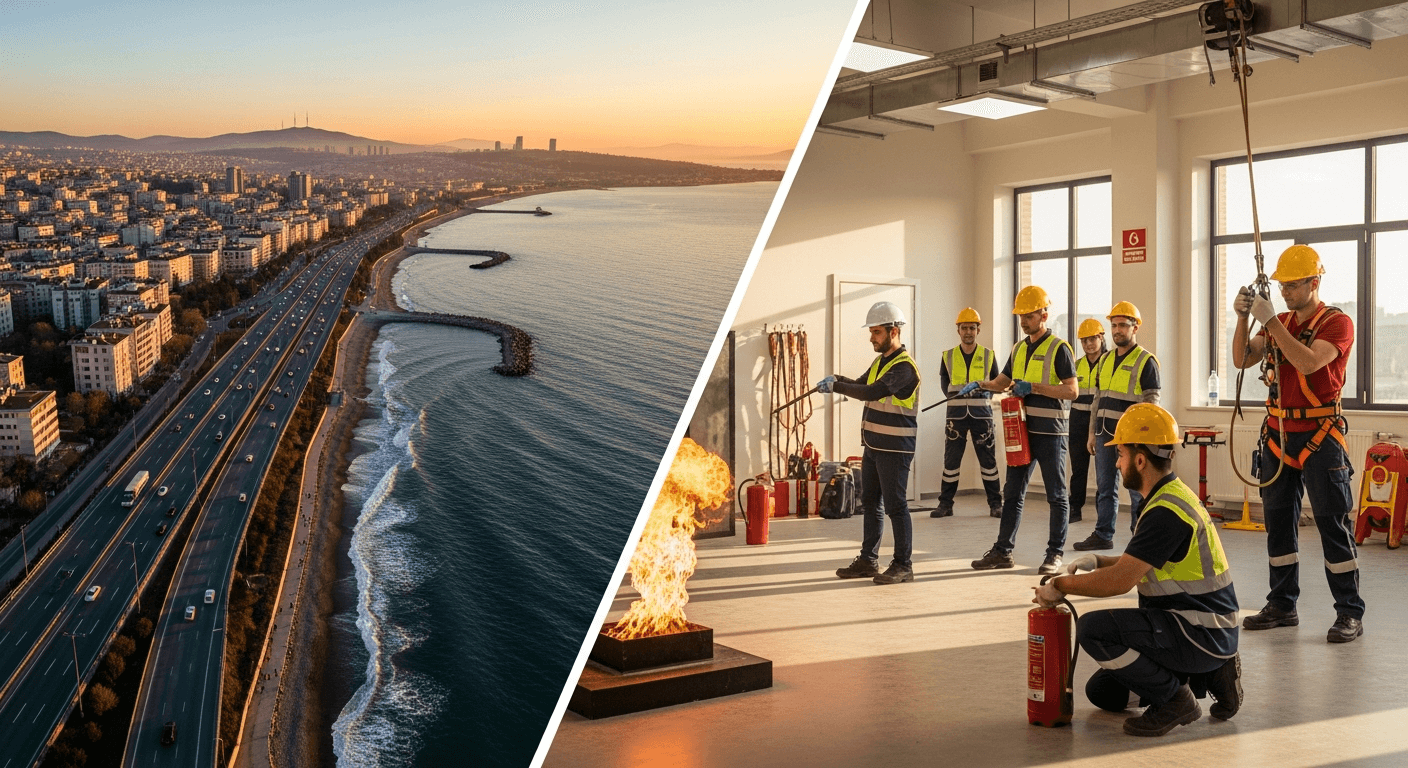 Maltepe iş güvenliği kursu eğitim sınıfı - Ofis Akademi İSG uzmanlığı eğitimi İstanbul Maltepe