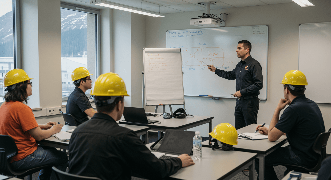 Şereflikoçhisar iş güvenliği kursu eğitim ortamı