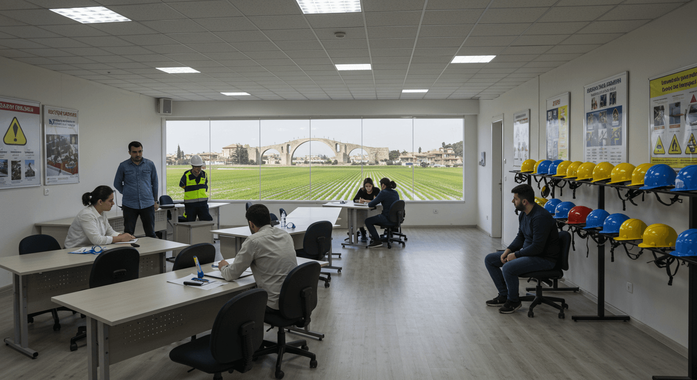 Silvan Diyarbakır iş güvenliği kursu — pirinç fabrikası çeltik tozu ATEX güvenliği, TOKİ iskele İSG ve Malabadi restorasyon kurşun boya eğitimi